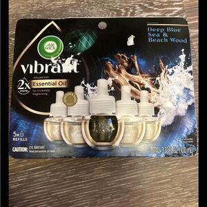 Air Wick Vibrant Essential Oil Refills Deep Blue Sea & Beach Wood